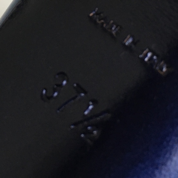 YSL Metallic Marine Blue 140 Pumps BNIB! 37.5 - Picture 7 of 9